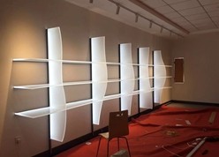 Lighted Floating Shelves  Lighted Floating Shelves