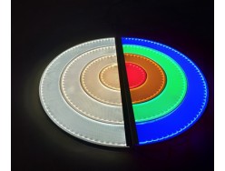 Panel de luz LED redondo personalizado