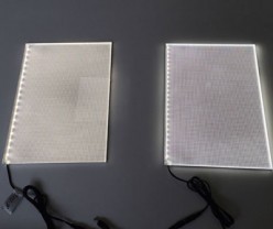 Panel de luz LED de tamaño pequeño
