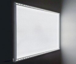 Panel de luz de aluminio