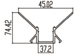 MAX-52 Aluminum LED Channel