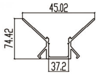 MAX-52 Aluminum LED Channel