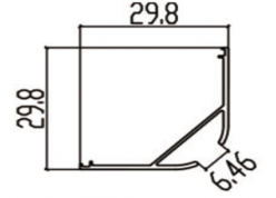 MAX-58 Flexible Bendable LED Strip Channel Extrusions