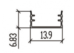 MAX-35 LED Extruded Channel