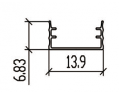 MAX-35 LED Extruded Channel