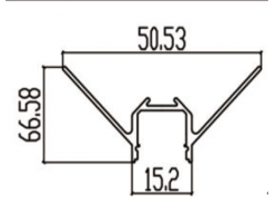 MAX-51 Low Profile Aluminum LED Strip Channel