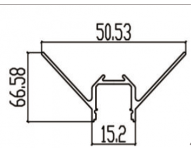 MAX-51 Low Profile Aluminum LED Strip Channel