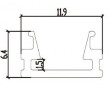 MAX-108 Bracket Led Aluminum Extrusion Profile