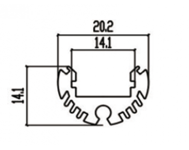 MAX-61 Shop LED Aluminum Profiles