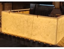 Custom RGBW Light Panel Back Light Counter