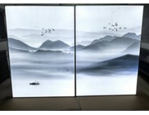 Tunable White LED Panel Backlight UV Printed Picture