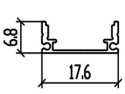 Driveway LED Aluminum Channel