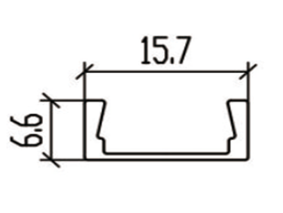 Recessed LED Aluminum Channel Profile