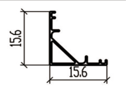 Corner LED Aluminum Extrusion