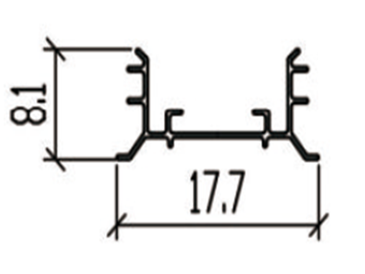 Round Cover LED Aluminum Channel