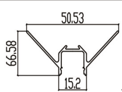 Low Profile Aluminum LED Strip Channel