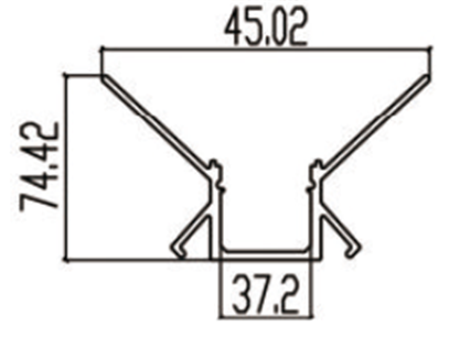 LED Aluminum Channel, Extrusion, Profiles and Strips