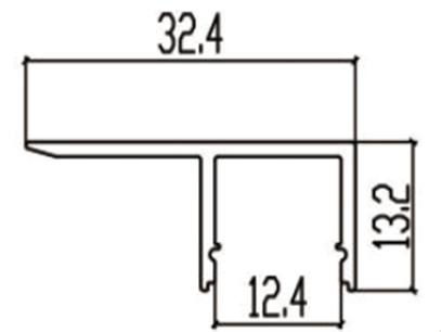 Suspended Aluminum Extrusion for LED Strips