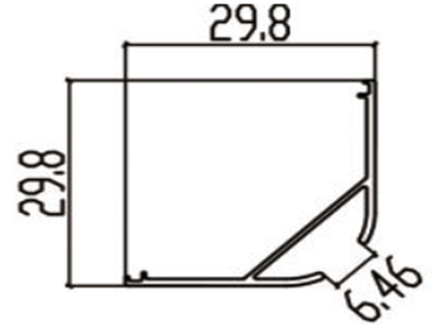 Flexible Bendable LED Strip Channel Extrusion