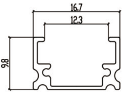 unique design led aluminum extrusion profiles