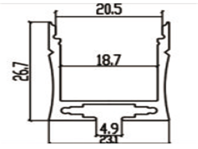 Kitchen Cabinet LED Aluminum Linear