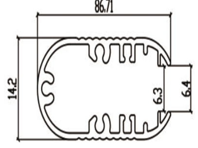 U Shape LED Aluminum Channel