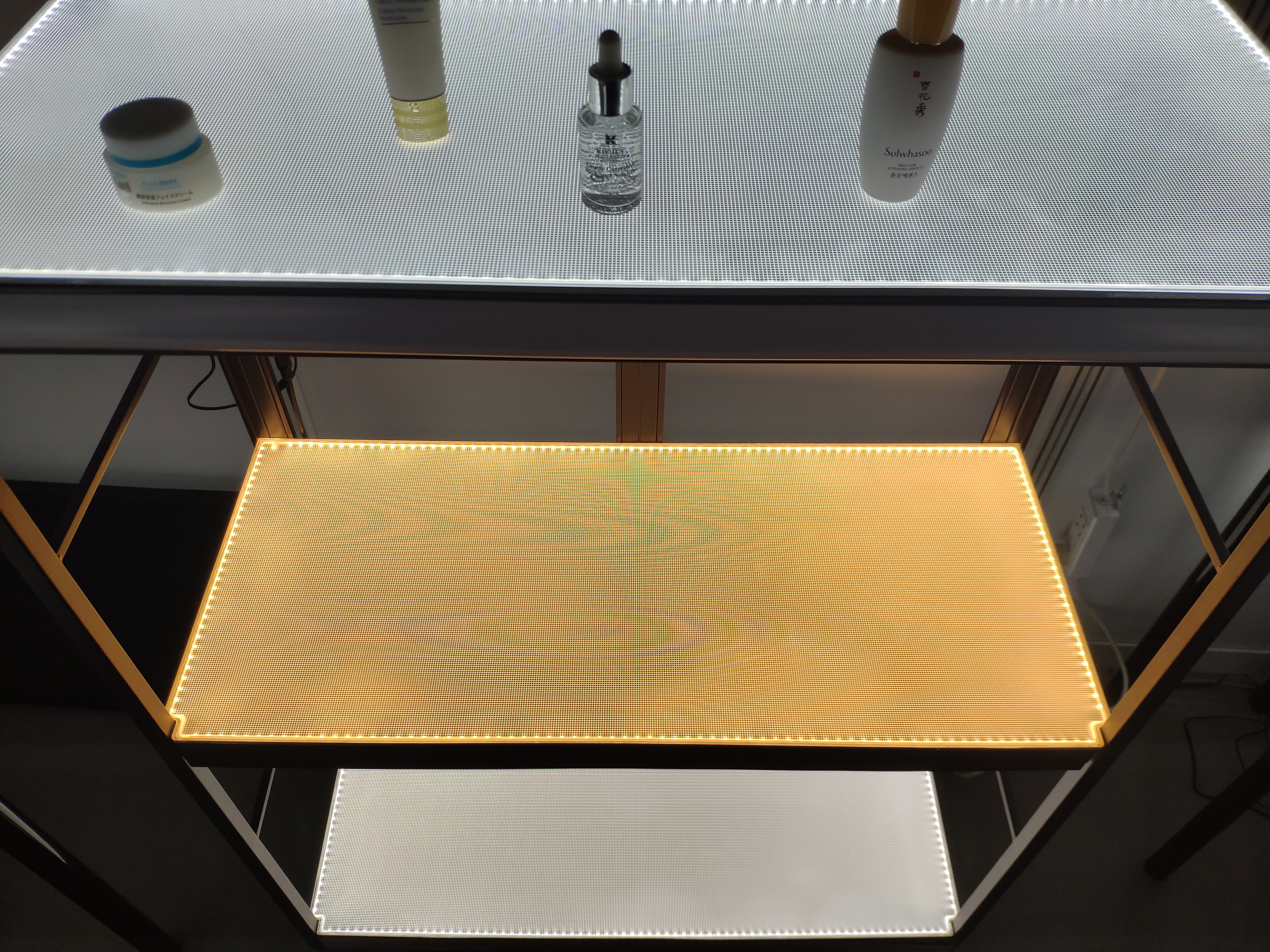 Acrylic LED Light Panel for shop shelves